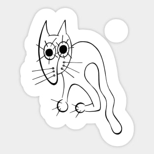 Que c'est Chat ? Sticker